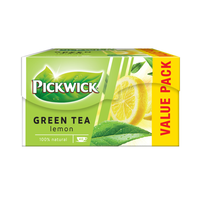 Pickwick Lemon groene thee voordeelpak