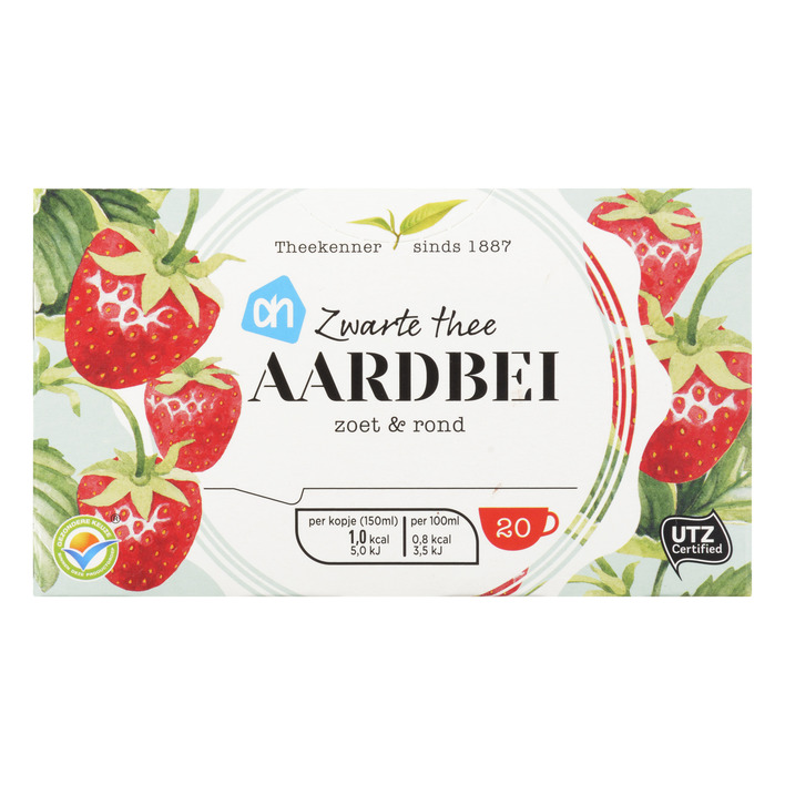 AH Zwarte thee aardbei