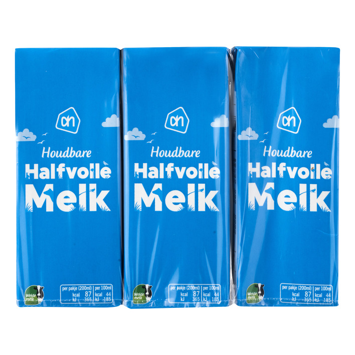 AH Houdbare halfvolle melk 6-pack