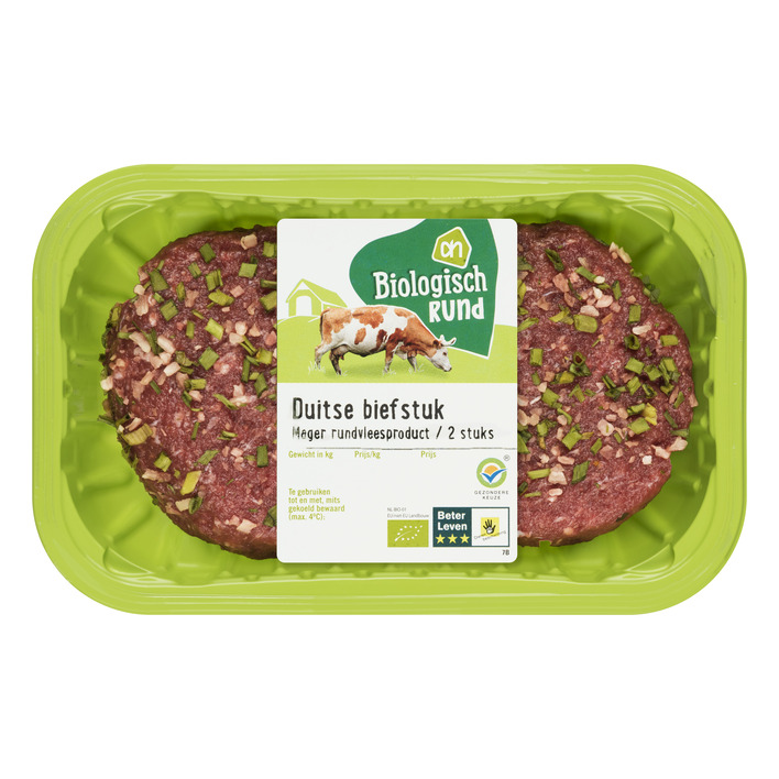 AH Biologisch Duitse biefstuk