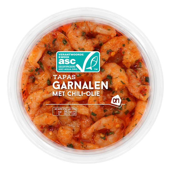 AH Garnalen in chili olie