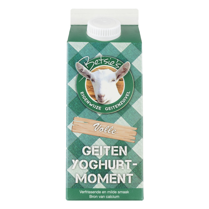 Betsie's Geitenyoghurt moment
