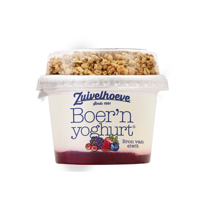 Zuivelhoeve Boer'n muesli bosvruchten