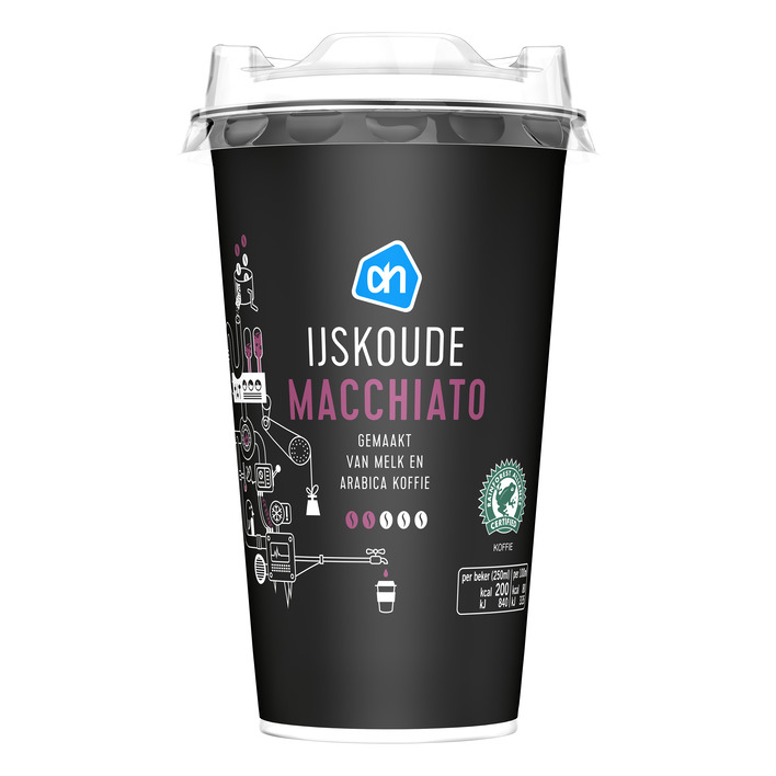 AH IJskoffie macchiato