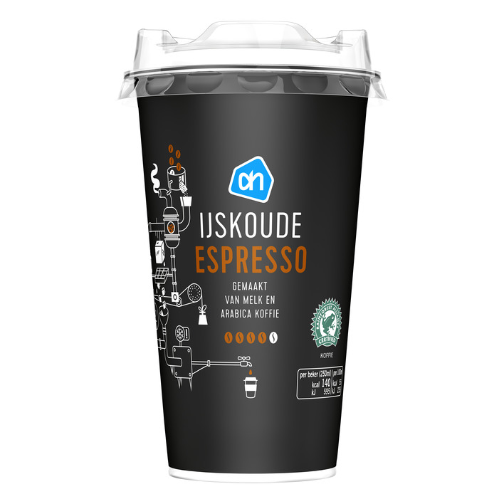 AH IJskoffie espresso