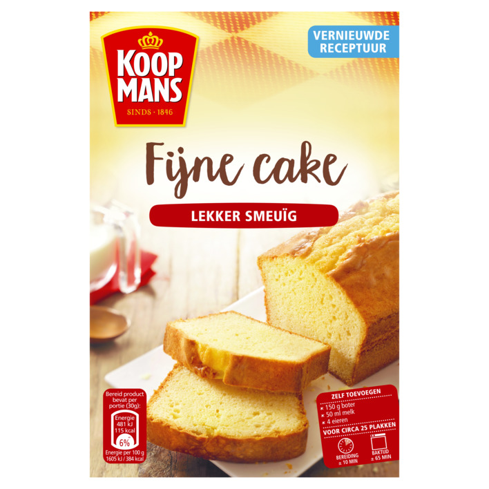 Koopmans Mix voor fijne cake