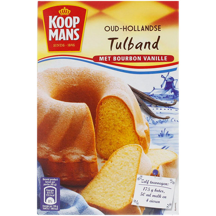Koopmans Mix voor tulband cake