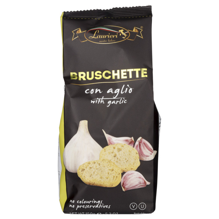 Fratelli Laurieri Bruschette met knoflook