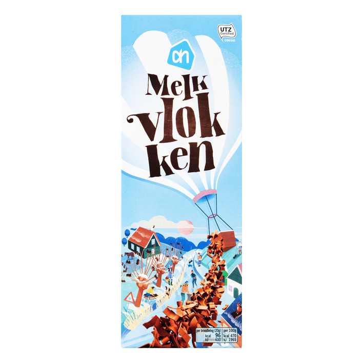 AH Melk chocolade vlokken