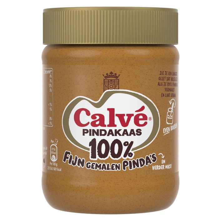 Calvé 100% Naturel pindakaas