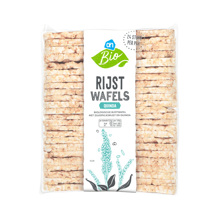 AH Biologisch Rijstwafels quinoa