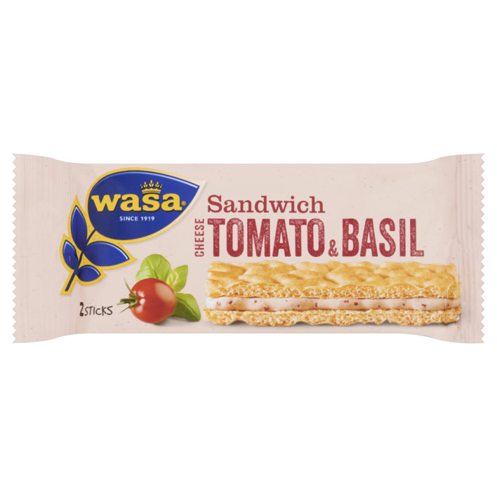 Wasa Sandwich tomato & basil 3-pack