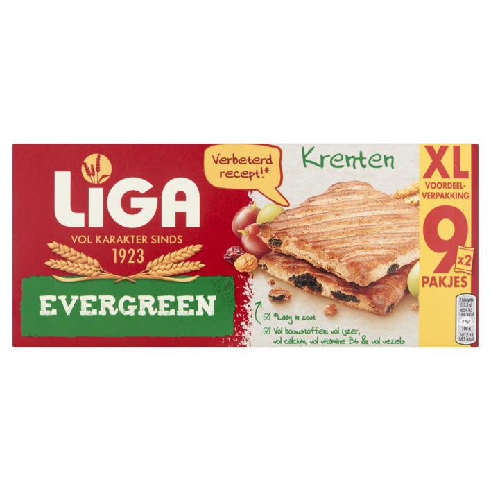 Liga Evergreen original krenten xl