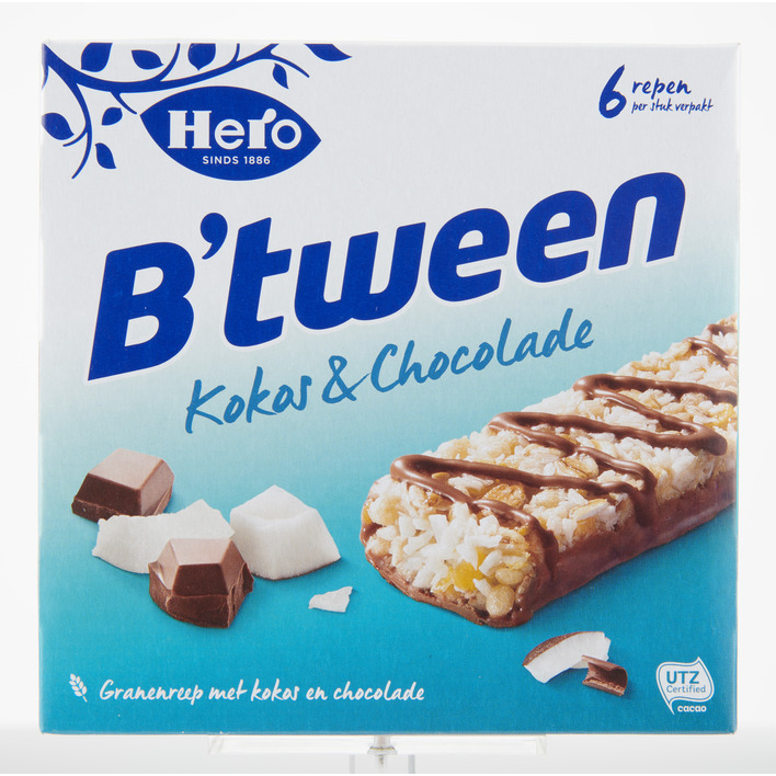 Hero B'tween mueslireep kokos & chocolade