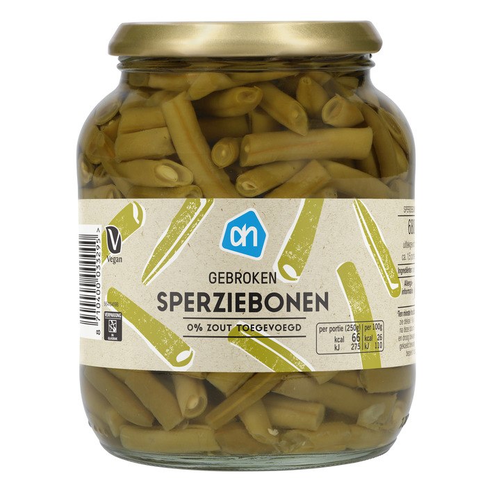 AH Gebroken sperziebonen