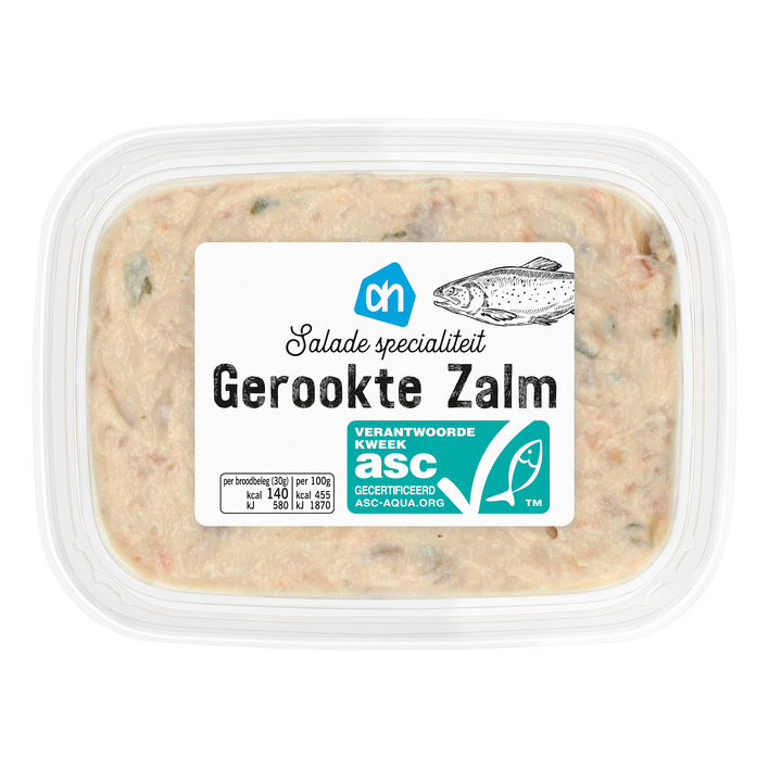 AH Gerookte zalmsalade