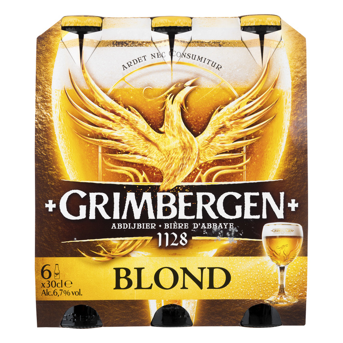 Grimbergen Blond fles 6x30cl