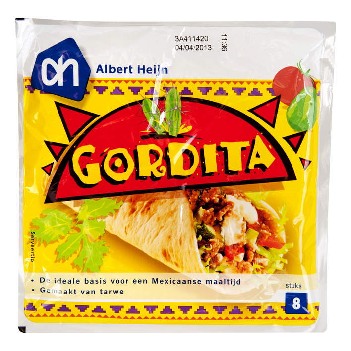 AH Tortilla naturel wraps mini