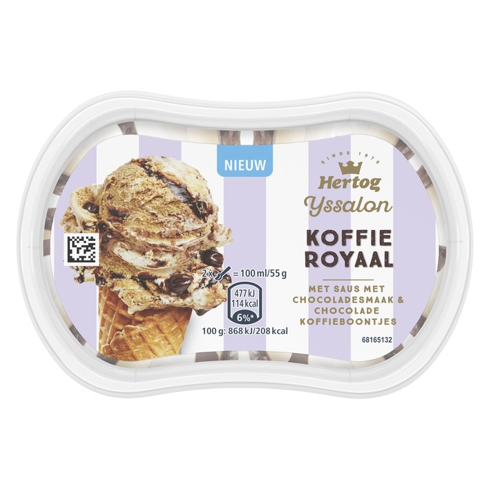 Hertog Ijssalon mini koffie royaal
