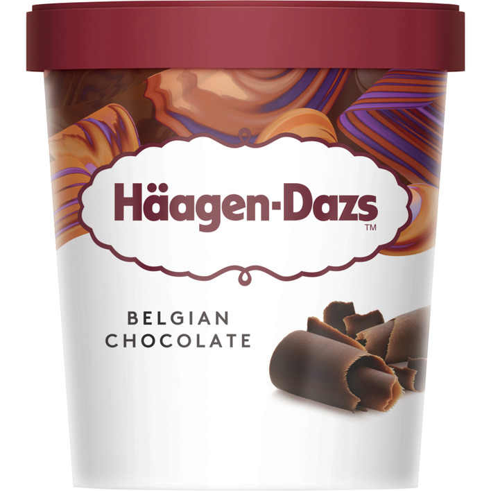 Häagen-Dazs Belgian chocolate ijs