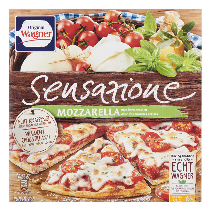 Wagner Sensazione pizza mozzarella tomaat