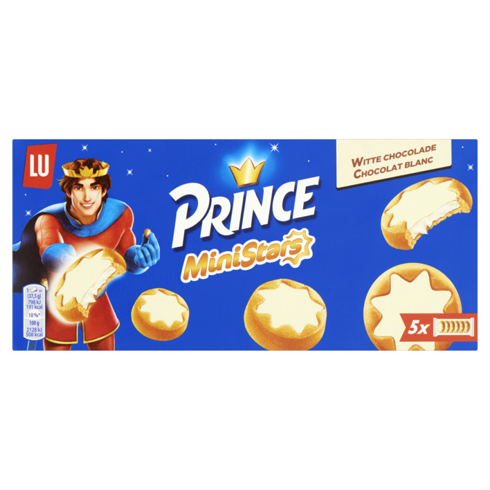 LU Prince ministars witte chocolade