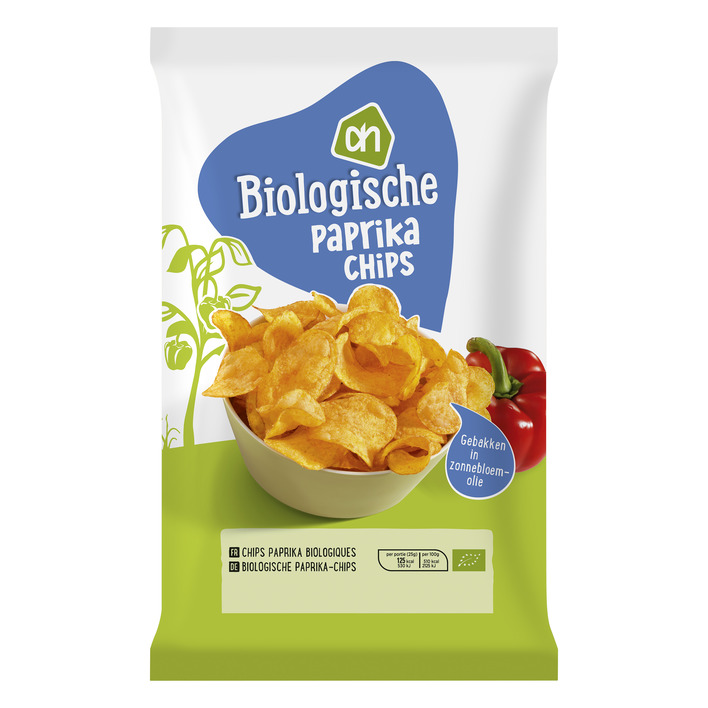 AH Biologisch Chips paprika