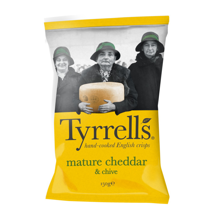 Tyrrells Mature cheddar & chive