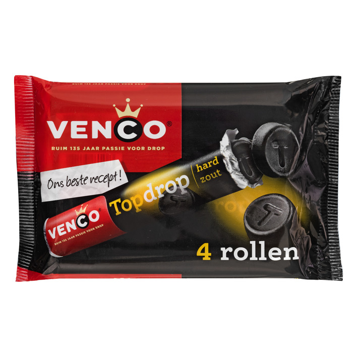 Venco Topdrop hard zout 4-pack