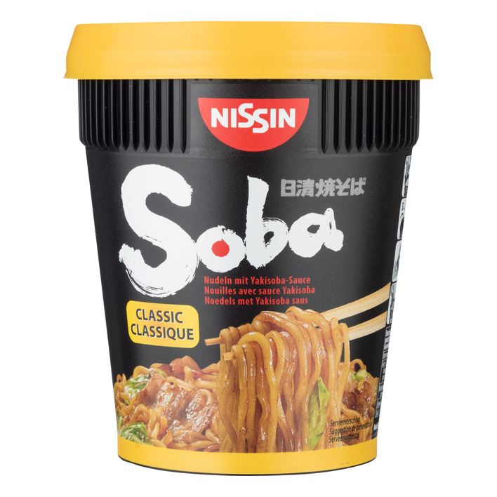 Nissin Soba cup noodles classic
