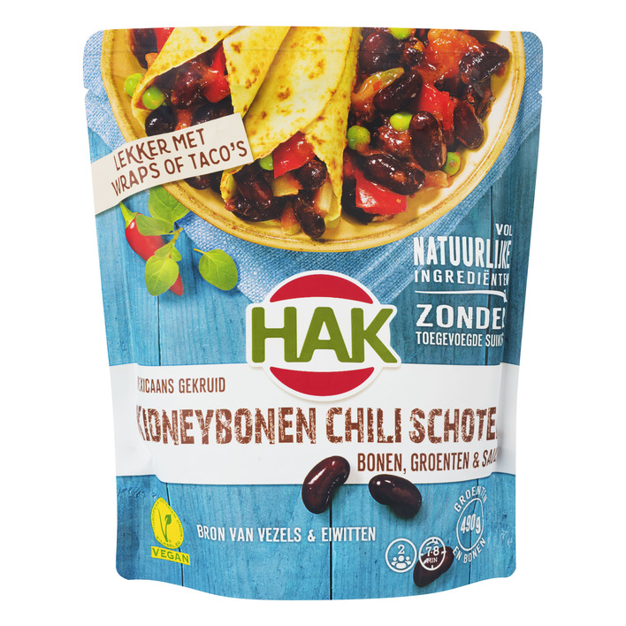 Hak Kidneybonen chilischotel