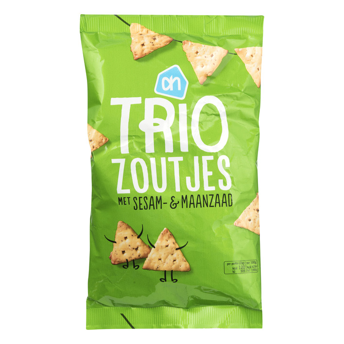 AH Trio zoutjes sesam- & maanzaad