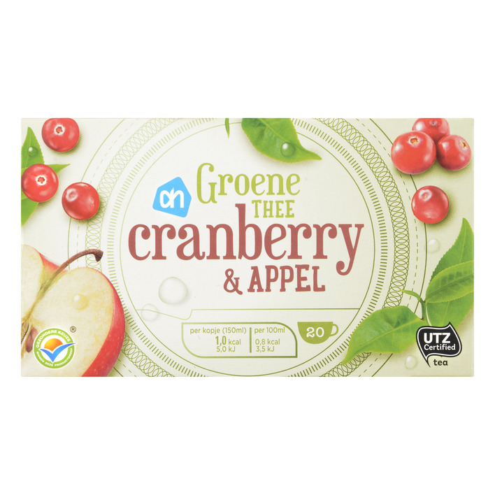 AH Groene thee appel cranberry