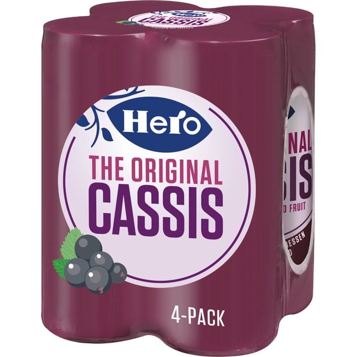 Hero Cassis the original 4-pack