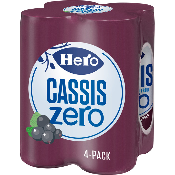 Hero Cassis zero 4-pack