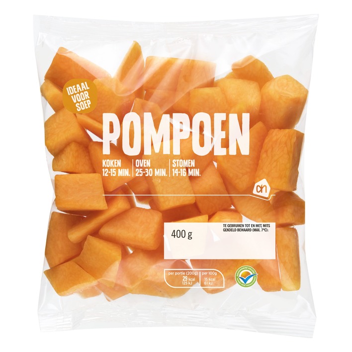 AH Muskaatpompoen stukjes