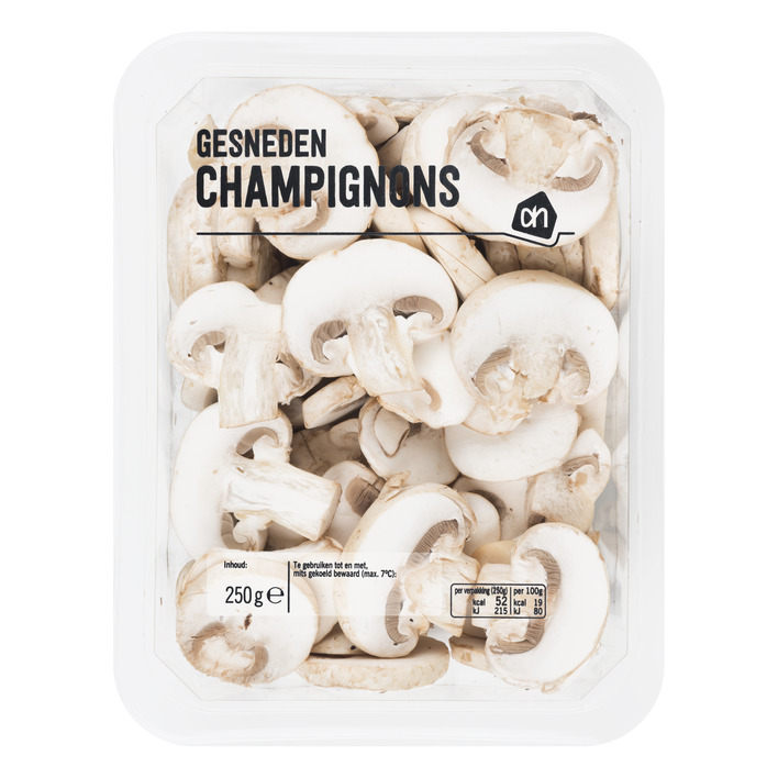 AH Champignons gesneden