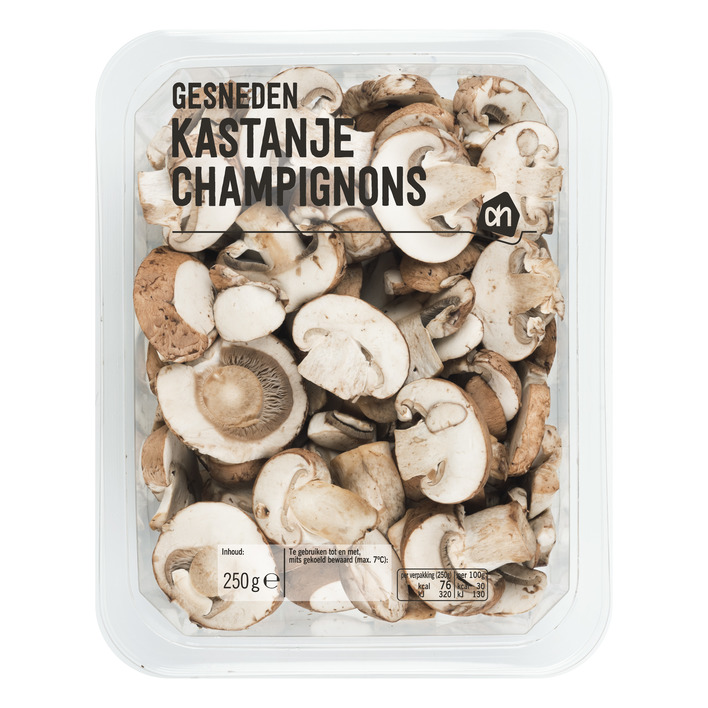 AH Kastanjechampignons gesneden
