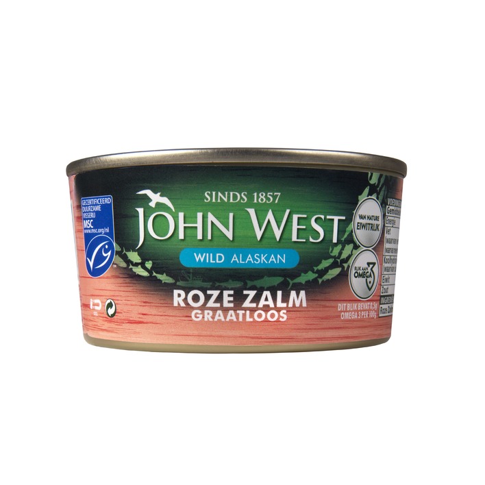 John West Wilde roze zalm zonder vel en graat