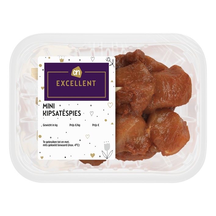 AH Excellent Mini scharrel kipsatespies