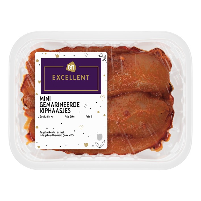 AH Excellent Mini scharrel kiphaasjes gemarineerd