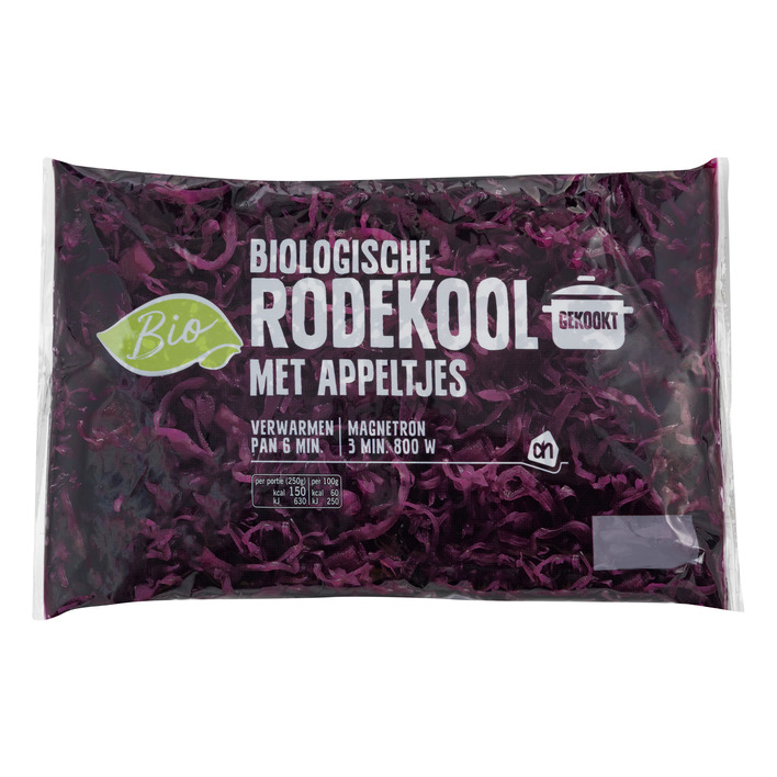 AH Biologisch Rode kool met appeltjes