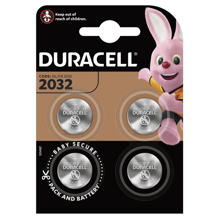 Duracell 2032 Lithium-knoopcelbatterijen CR2032