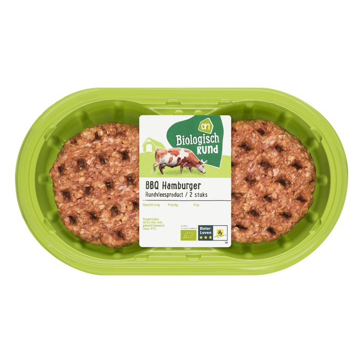AH Biologisch BBQ hamburger