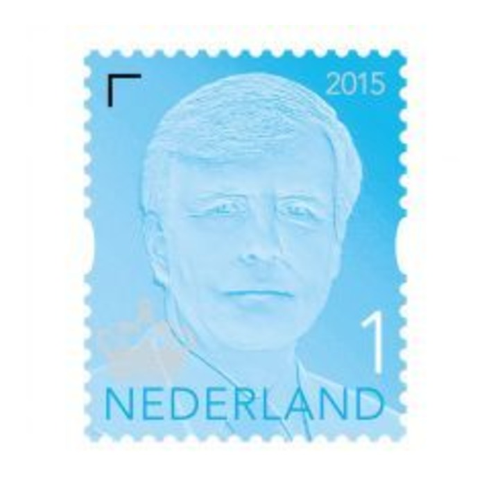 PostNL Postzegel Willem-Alexander 1 vel a 10 st