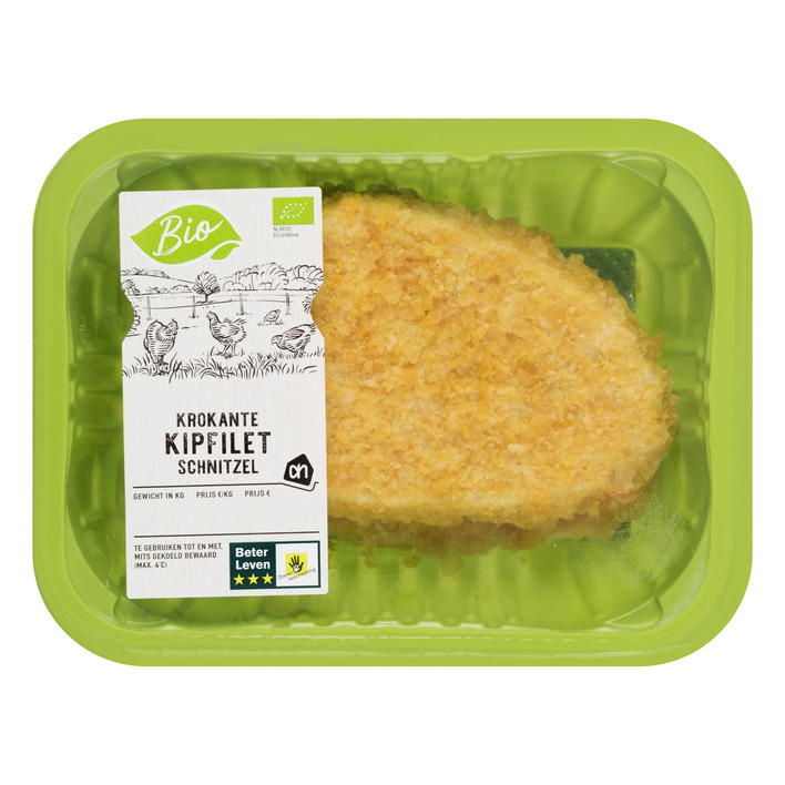 AH Biologisch Krokante kipfiletschnitzel