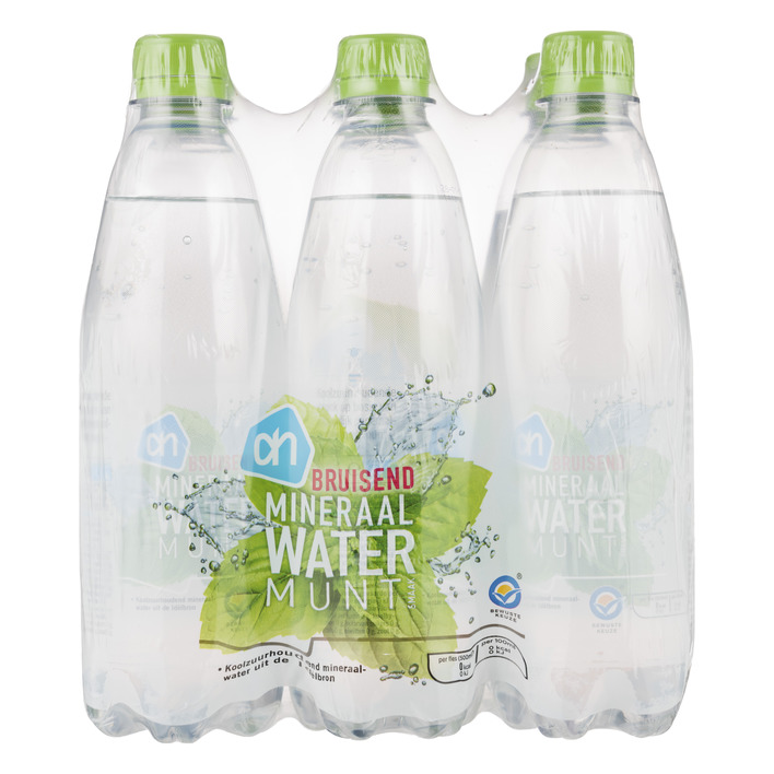 AH Bruisend mineraalwater munt 6-pack