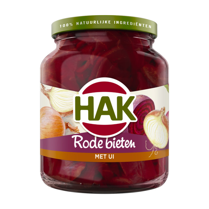 Hak Rode bieten met ui