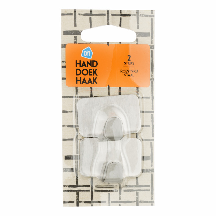 AH Handdoekhaakjes roestvrij staal