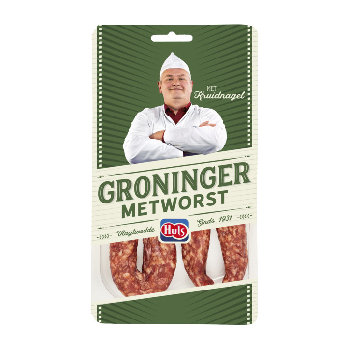 Huls Groninger metworst